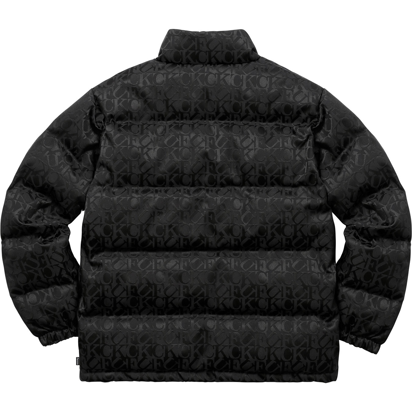 Fuck Jacquard Puffy Jacket view 17
